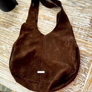 Pulicati - Leather suedette bag - EUC